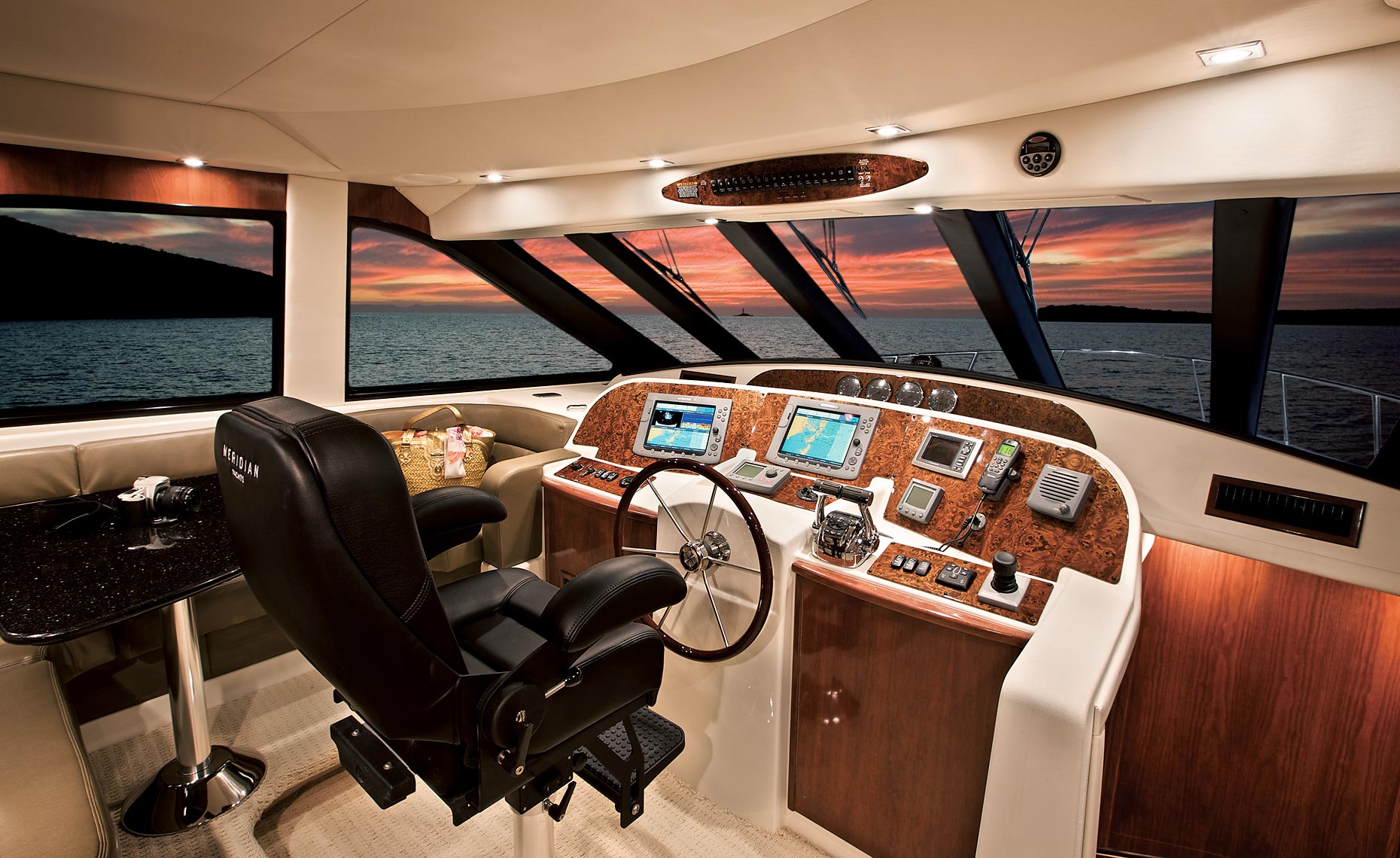 Salon Interior Megayacht Photographer Steinberger 