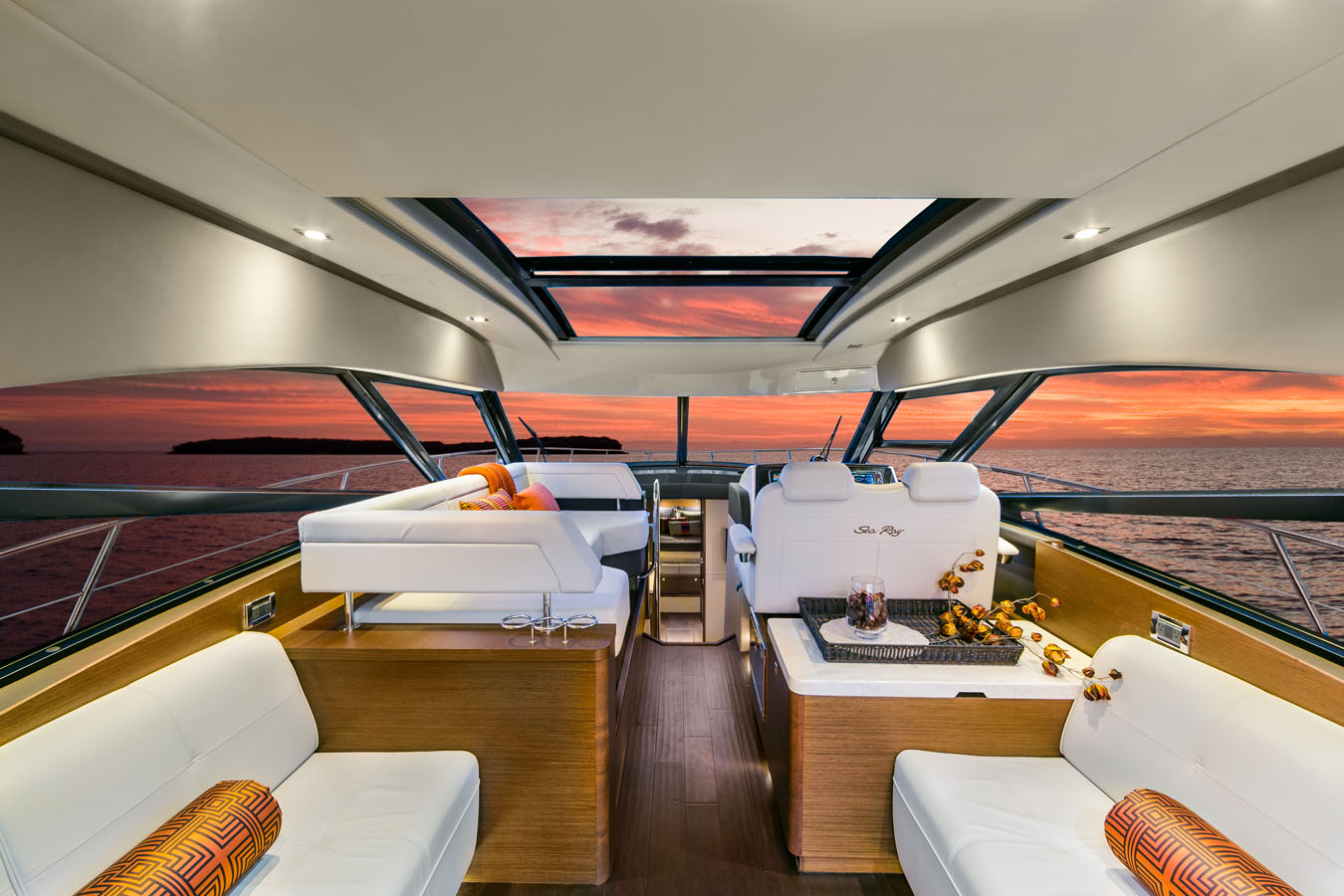 Salon Interior Marine Yacht Photographer Steinberger 
